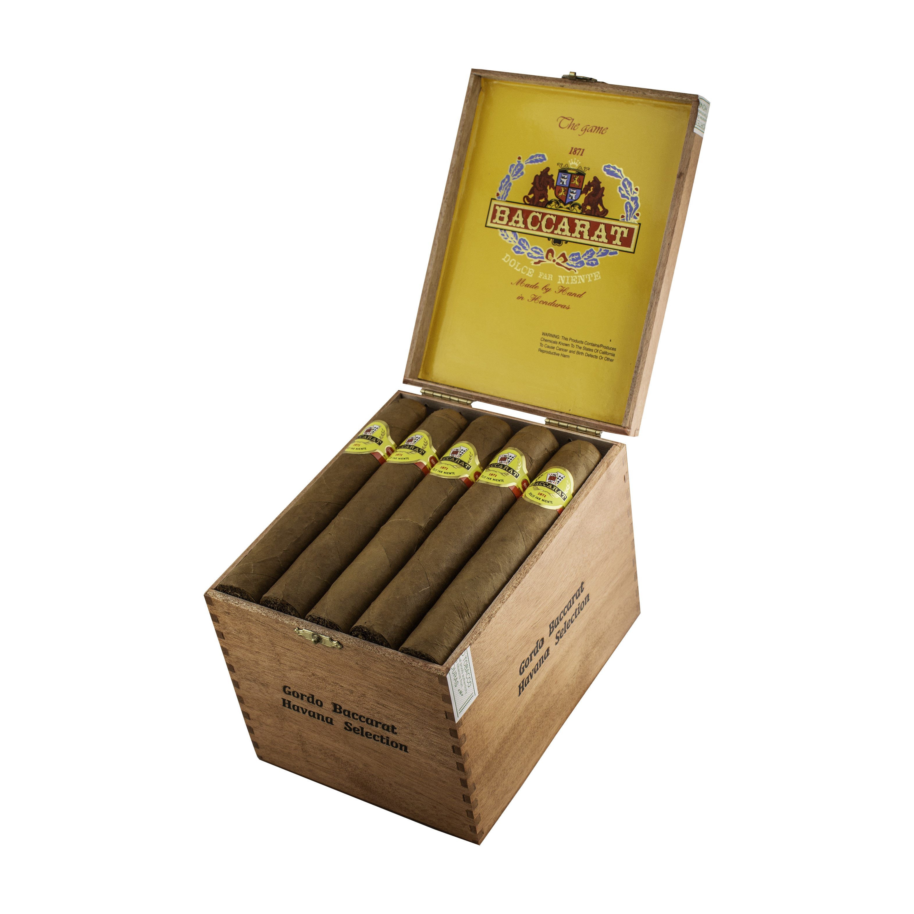 Baccarat Havana Selection Gordo Cigar - Box